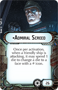 Gladiator Class Star Destroyer - Admiral Screed